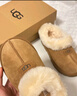 UGG秋季女士包头厚底LOGO松紧带休闲懒人毛毛鞋 1113474 CHE | 栗色 39 39码及以下建议拍大一码 实拍图