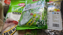 美丽雅一次性手套食品级100只 升级加厚pe塑料厨房和面手套 实拍图