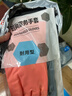 雅高PVC手套2双装均码加绒加长型保暖款家务手套 橡胶皮手套 实拍图