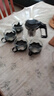 【京东物流】茶壶套装整套茶具大容量玻璃茶杯带滤网耐高温泡茶具 1000ML一壶+四杯套装【无茶盘】 实拍图