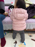 优衣库婴幼儿宝宝PUFFTECH空气棉服可机洗拉链连帽外套478427 10 水粉色 110 实拍图