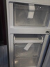 海尔（Haier）「真省电」217L三门小冰箱黑金净化一级能效风冷无霜星辉银BCD-217WGHC3E9S9国家补贴 实拍图