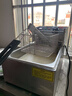 三鼎 电炸炉商用油炸锅油炸机油条机电炸锅油炸炉炸串机油条薯条机小吃设备 【10.8L】单缸单筛炸炉+盖 实拍图