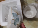 高颜值家用银杏时光米饭碗大面碗陶瓷餐具家用新骨瓷陶瓷碗 银杏时光 4.5英寸4个碗 实拍图