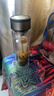 【京东物流配送】高硼硅双层玻璃杯大容量泡茶杯水杯子茶水分离杯 【双层加厚】茶杯350ml1只 实拍图