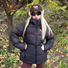 骆驼（CAMEL）抱抱户外羽绒服鸭绒加厚面包服秋冬拒水保暖时尚潮流防风运动外套 幻影黑，男女同款，A1W2PN121N5 XL 实拍图
