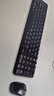 罗技（Logitech）MK220 键鼠套装 无线键鼠套装 办公键鼠套装  多媒体键鼠套装 带无线2.4G接收器 黑色 实拍图
