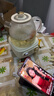 九阳（Joyoung）净萃全玻璃0胶水养生壶  办公室多功能煮茶器花茶壶 烧水壶恒温电热水壶 24h预约保温 1L WY107 实拍图