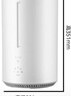 美的（Midea）热蒸发空气加湿器鼻炎家用卧室客厅大雾量静音孕妇母婴幼儿小型雾化桌面抗菌空调取暖元旦礼物3R50 实拍图