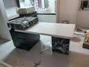 若忆诗琦极简风岛台高端轻奢岛台一体餐桌可伸缩倒台家用客厅岩板岛台餐桌 【泡茶款】岛台餐桌+真皮靠背椅X4 2.0m -拉伸总长235-280cm 实拍图