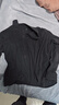 优衣库男装柔滑弹力摇粒绒半拉链套头衫/长袖25秋冬新款481184 09 黑色 XL /180/108B 实拍图