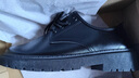 孚尼奴皮鞋男新款英伦风休闲皮鞋男士商务正装大头潮鞋四季单鞋 黑色高阶升级版 不加绒 39 运动鞋码 实拍图