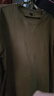 京东京造【100%长绒棉】卫衣男冬季外套男装衣服长袖t恤男女 卡其绿 2XL 实拍图