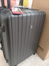 爱华仕行李箱20英寸登机箱男大容量拉杆箱出差旅行箱女密码箱皮箱燕尾黑 实拍图