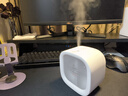 几素加湿器桌面小型办公桌卧室宿舍迷你便携无线空气婴儿床头办公室充电车载礼品生日礼物女香薰机加湿 白色【温馨夜灯+可加香薰+防干烧保护】 实拍图