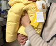巴拉巴拉童装儿童羽绒服男女童外套冬装2025新款婴儿衣服保暖加厚泡芙羽绒 实拍图