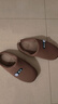 回力纯色半包厚底加绒防滑居家室内穿棉拖鞋HL0701棕色44-45码 实拍图