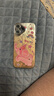 杜梵纳 羽纱Happy小飞象适用苹果16手机壳新款iPhone16闪粉带镜头膜16promax防摔15硅胶保护套14高级感13 闪钻镜头-[小飞象羽毛银] iPhone 17 实拍图