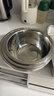 美厨（MAXCOOK）316L不锈钢盆筛4件套 加厚调料盆洗菜盆和面盆 米筛味斗 MCWA5868 实拍图