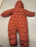 巴拉巴拉童装婴儿连体衣轻薄羽绒服宝宝衣服2025冬装抱衣爬服男童女童萌趣 红色糖葫芦-白鸭绒 73 cm-充绒量37g 实拍图