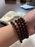 龍隐正宗小叶紫檀手串男女士款文玩手链檀香木佛珠子转运正品高端情侣 大满星6mm*108颗（京仓速发） 实拍图