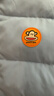 大嘴猴（paul frank）童装冬季棉服2025秋冬款中大童舒适保暖时尚男女童外套 灰蓝 120 实拍图