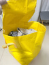 乐三好 搬家打包袋搬家袋行李袋收纳袋衣服袋储物袋防水袋搬家打包神器黄色150升 实拍图