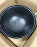 王源吉铁锅炒锅双耳苏锅王老式家用圆底无涂层手工龟纹大肚不粘炒锅42cm 实拍图