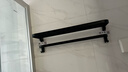 馨沛毛巾架免钉打孔浴室卫生间厕所置物架洗手间墙上浴巾架收纳挂件 实拍图
