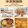 希乐扣Cilock耐热玻璃饭盒 迷你保鲜盒辅食碗可蒸煮冷冻密封辅食盒 方160ml*3 实拍图