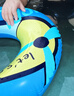 361°儿童游泳圈男女童学游泳训练腋下圈初学者可爱充气防漏加厚救生圈 实拍图