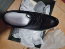 奥康（Aokang）皮鞋男英伦风秋季男鞋系带商务正装鞋男士低帮鞋子 黑色42码 实拍图