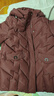 艾宣米中老年人妈妈冬装短款羽绒棉服外套奶奶冬季加绒加厚连帽老人衣服 实拍图