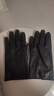 稻草人真皮手套冬季羊皮男女骑行滑雪保暖触屏加绒加厚防风防水高档礼盒 山羊皮328黑色男款（加绒触屏+礼盒）建议拍大一码 XL【官方正品-礼盒装】 实拍图