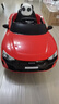 星辰皓奥迪儿童电动车四驱汽车遥控四轮宝宝玩具车可坐人童车RSGT 红色+四驱+遥控+摇摆+皮座+软轮 实拍图