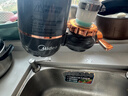 美的（Midea）净水器水龙头过滤器家用自来水滤水器直饮前置过滤器厨房卫生间通用除水垢除余氯双出水可清洗滤芯 一机一芯【可清洗滤芯】 实拍图