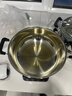 奥克斯（AUX）电炒锅一体多功能锅0涂层电火锅加深大容量大功率家用304不锈钢食品级电煮锅电蒸锅电热锅2-4-10人 标准款-30cm双笼【推荐4-5人】20L 实拍图