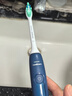 飞利浦（PHILIPS）【肖战推荐】声波电动牙刷钻石3系 新年礼物 情侣款送男生女友 微泡水流HX5181/02星云蓝 实拍图