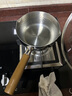 kims cook雪平锅无涂层家用小奶锅五层不锈钢辅食泡面奶锅304不锈钢18cm 实拍图