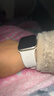 Apple/苹果 Watch SE 智能手表GPS+蜂窝款40毫米星光色铝金属表壳星光色运动型表带S/M MXHR3CH/B 实拍图