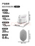 美的（Midea）【爆款热卖】手持挂烫机家用熨烫机/便携大蒸汽电熨斗/小型迷你差旅熨衣神器/圣诞元旦礼物YS-10T1 实拍图