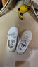 回力（Warrior）儿童小白鞋魔术贴男女童鞋休闲运动鞋 TH17-007 白色 26码  实拍图