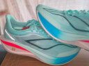 李宁飞电5C跑步鞋男鞋2025秋冬季新款轻量回弹马拉松跑鞋ARMV001 标准白/空蓝色-8 44 (280mm) 实拍图