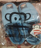 大嘴猴（paul frank）棉拖鞋男士秋冬季室内家居拖鞋毛绒保暖厚底棉鞋男款深蓝270PF607 实拍图