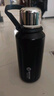 富光拾喜（FUGURNG BESTJOY）保温杯大容量男女户外运动便携茶杯316不锈钢手提杯子黑色1000ml 实拍图