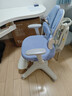 护童（Totguard）儿童学习椅可调节升降学生正姿四背坐姿椅 G985_奇思蓝 带脚踏 实拍图