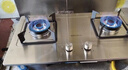 帅康（Sacon）【新品上市】燃气灶双灶家用 5.0KW火力值灶具不锈钢面板嵌入式台式灶台JZT-3G803 【天然气热卖款】不锈钢面板+中心铜火盖 实拍图