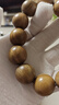 月印百川 绿檀木手串男女款檀香木佛珠念珠单圈文玩手链约20mm 实拍图