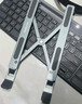 ThinkPad联想笔记本支架电脑支架便携立式电脑桌支架铝合金增高架适用拯救者小新PRO14 11-17.3英寸ZJA3灰 实拍图