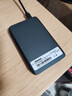 纽曼（Newsmy）1TB 混合移动硬盘移动固态SSD512GB+HDD500GB HD-T1系列 USB3.1 Type-C 2.5英寸 墨玉青 金属 实拍图